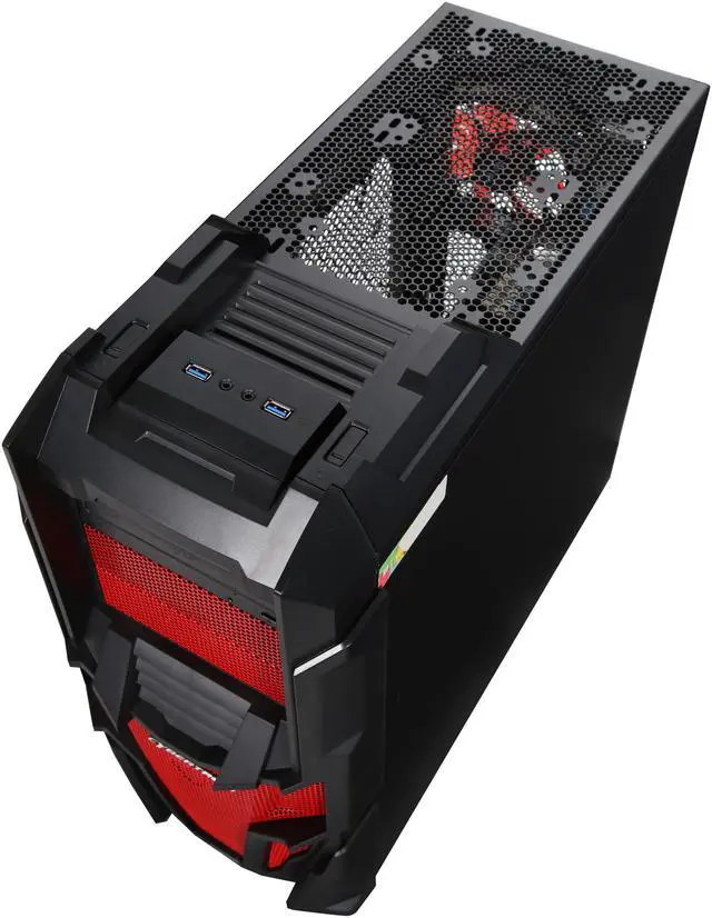 Alt view image 9 of 10 - CybertronPC Desktop PC Shockwave-FX1070 AMD FX-Series FX-6300 8GB DDR3 1TB HDD GeForce GTX 1070 Windows 10 Home 64-Bit
