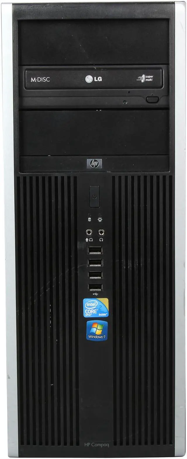 Alt view image 2 of 9 - HP Desktop PC DC7900 Core 2 Duo 3.0 GHz 4 GB 1 TB HDD Windows 7 Professional 64-Bit (Microsoft Authorized Recertified)