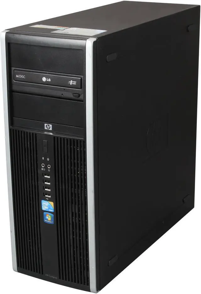 Alt view image 3 of 9 - HP Desktop PC DC7900 Core 2 Duo 3.0 GHz 4 GB 1 TB HDD Windows 7 Professional 64-Bit (Microsoft Authorized Recertified)