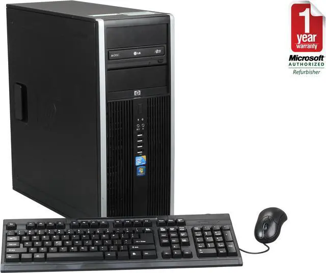 Main image of HP Desktop PC DC7900 Core 2 Duo 3.0 GHz 4 GB 1 TB HDD Windows 7 Professional 64-Bit (Microsoft Authorized Recertified)