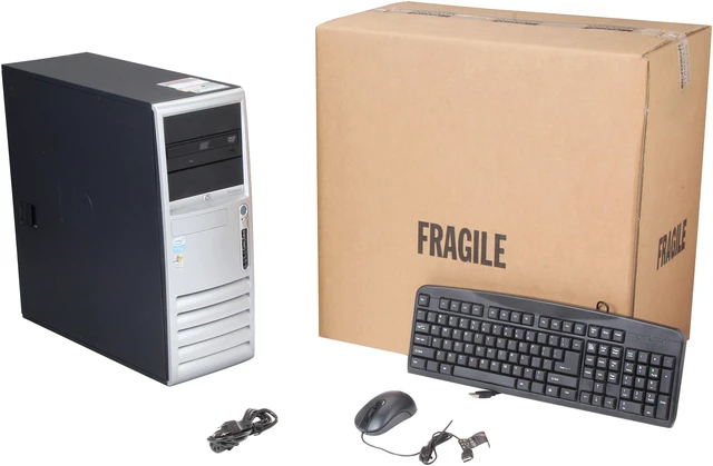 Refurbished: HP Desktop PC, 1 Year Warranty DC7700 3.00GHz 2GB 160GB ...