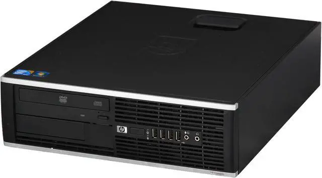 Alt view image 3 of 8 - HP Elite 8000 [Microsoft Authorized Recertified] Small Form Factor Desktop PC with Intel Core 2 Duo 3.0Ghz, 4GB RAM, 160GB HDD, DVDROM, Windows 7 Professional 64 Bit 18-month warranty