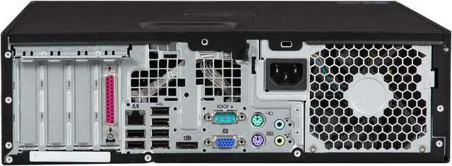 Alt view image 5 of 8 - HP Elite 8000 [Microsoft Authorized Recertified] Small Form Factor Desktop PC with Intel Core 2 Duo 3.0Ghz, 4GB RAM, 160GB HDD, DVDROM, Windows 7 Professional 64 Bit 18-month warranty