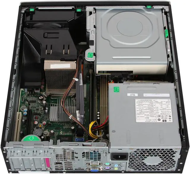 Alt view image 6 of 8 - HP Elite 8000 [Microsoft Authorized Recertified] Small Form Factor Desktop PC with Intel Core 2 Duo 3.0Ghz, 4GB RAM, 160GB HDD, DVDROM, Windows 7 Professional 64 Bit 18-month warranty