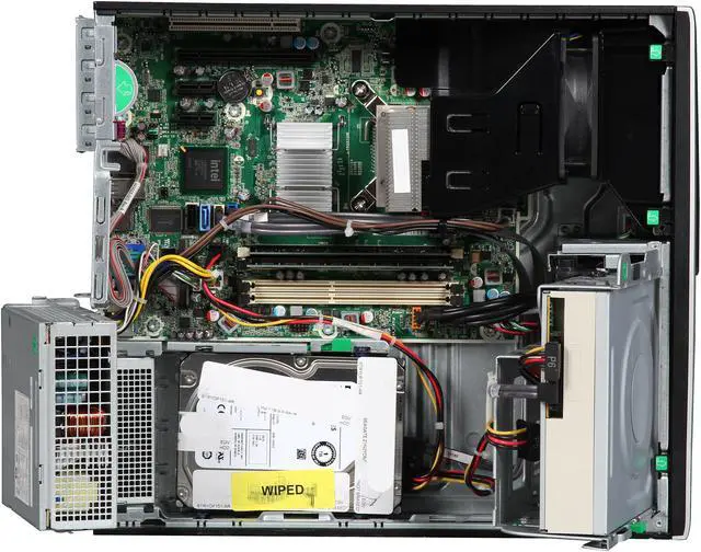 Alt view image 7 of 8 - HP Elite 8000 [Microsoft Authorized Recertified] Small Form Factor Desktop PC with Intel Core 2 Duo 3.0Ghz, 4GB RAM, 160GB HDD, DVDROM, Windows 7 Professional 64 Bit 18-month warranty