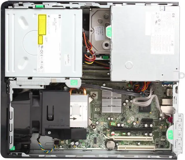 Alt view image 6 of 8 - HP DC7900 Small Form Factor Desktop PC with Intel Core 2 Duo 3.0 GHz, 4 GB RAM, 1 TB HDD, DVDROM, Windows 7 Professional 64-Bit