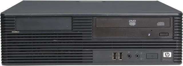 Alt view image 2 of 9 - HP DX7400 [Microsoft Authorized Recertified] Small Form Factor Desktop PC with Intel Core 2 Duo 2.33Ghz, 2GB RAM, 160GB HDD, DVDROM, Windows 7 Professional 32 Bit