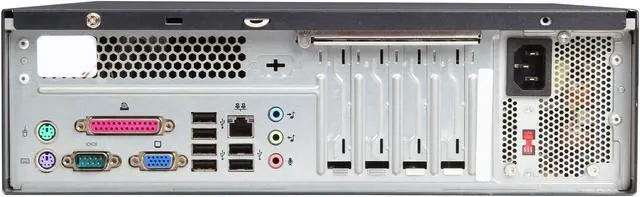 Alt view image 8 of 9 - HP DX7400 [Microsoft Authorized Recertified] Small Form Factor Desktop PC with Intel Core 2 Duo 2.33Ghz, 2GB RAM, 160GB HDD, DVDROM, Windows 7 Professional 32 Bit