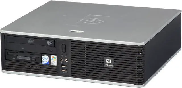Alt view image 3 of 7 - HP 5700 Desktop PC Intel Core2Duo 1.8GHz Processor 2GB Memory 160GB HDD DVD-ROM Windows 7 Home Premium 32-bit Bundle with Mouse & Keyboard, Microsoft office Home & Student 2010