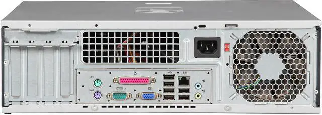 Alt view image 5 of 7 - HP 5700 Desktop PC Intel Core2Duo 1.8GHz Processor 2GB Memory 160GB HDD DVD-ROM Windows 7 Home Premium 32-bit Bundle with Mouse & Keyboard, Microsoft office Home & Student 2010