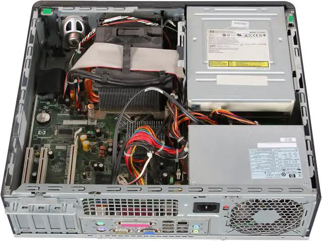Alt view image 6 of 7 - HP 5700 Desktop PC Intel Core2Duo 1.8GHz Processor 2GB Memory 160GB HDD DVD-ROM Windows 7 Home Premium 32-bit Bundle with Mouse & Keyboard, Microsoft office Home & Student 2010