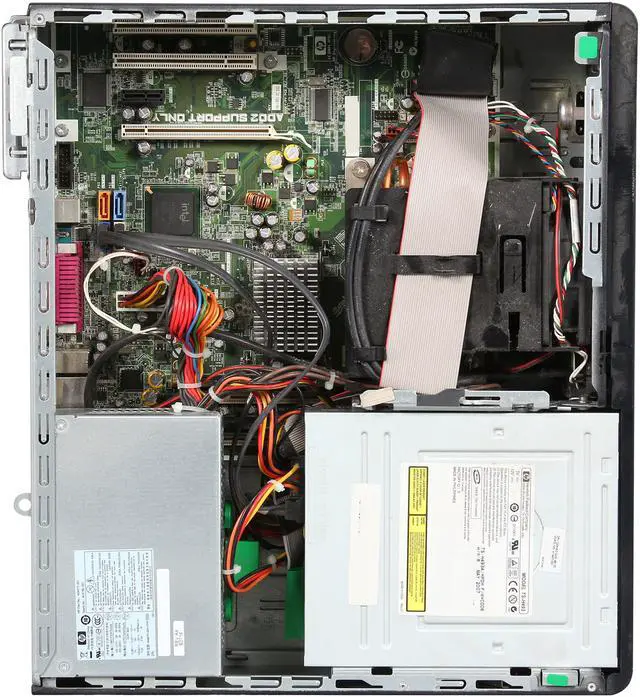 Alt view image 7 of 7 - HP 5700 Desktop PC Intel Core2Duo 1.8GHz Processor 2GB Memory 160GB HDD DVD-ROM Windows 7 Home Premium 32-bit Bundle with Mouse & Keyboard, Microsoft office Home & Student 2010
