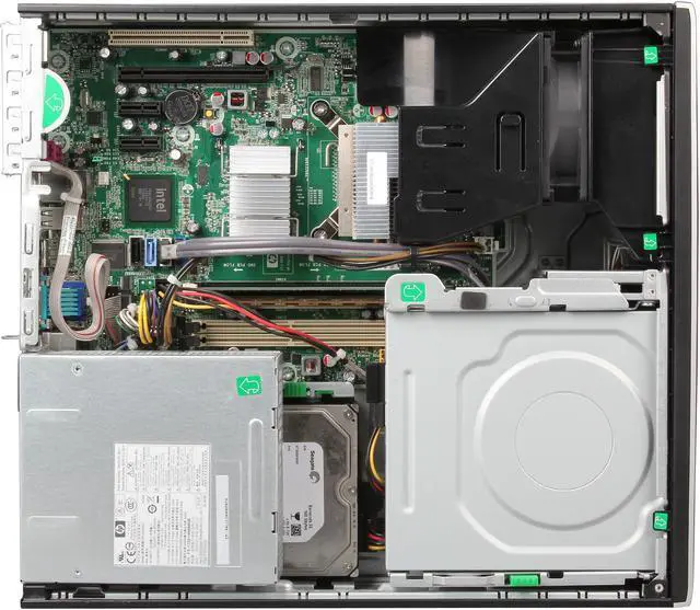 Alt view image 7 of 8 - HP Compaq Desktop PC 8000 Elite 3.16GHz 4GB 500GB HDD Windows 7 Professional 64-Bit