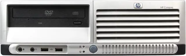 Alt view image 2 of 8 - HP Compaq DC7600 Small Form Factor Desktop PC Intel Pentium 4 3.0Ghz 2GB RAM 160GB HDD DVDROM Windows 7 Home Premium 32 Bit
