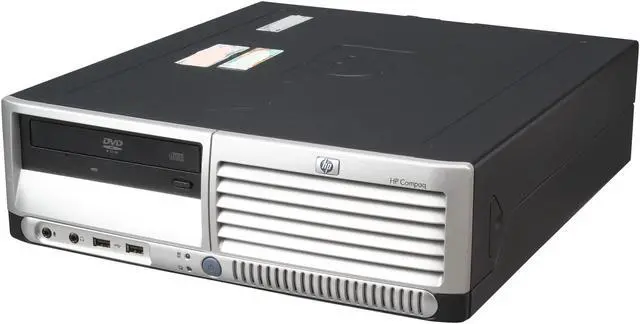 Alt view image 3 of 8 - HP Compaq DC7600 Small Form Factor Desktop PC Intel Pentium 4 3.0Ghz 2GB RAM 160GB HDD DVDROM Windows 7 Home Premium 32 Bit