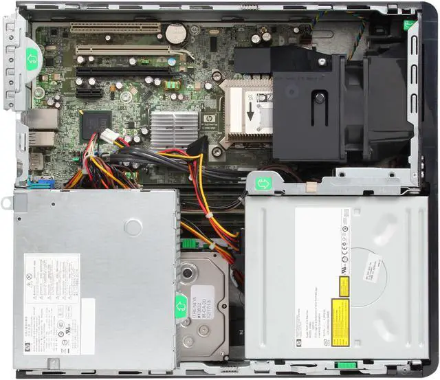 Alt view image 7 of 9 - HP Compaq DC7800 Small Form Factor Desktop PC Intel Core 2 Duo 2.33Ghz 4GB RAM 1TB HDD DVDRW Windows 7 Professional 64 Bit