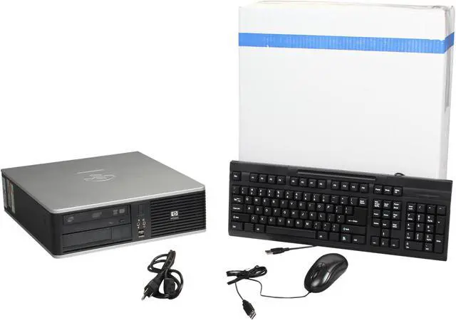Alt view image 9 of 9 - HP Compaq DC7800 Small Form Factor Desktop PC Intel Core 2 Duo 2.33Ghz 4GB RAM 1TB HDD DVDRW Windows 7 Professional 64 Bit