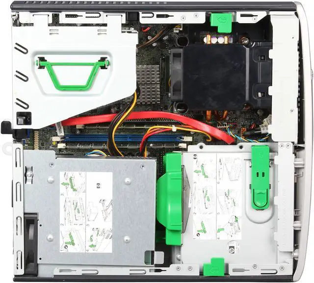 Alt view image 7 of 8 - HP DC7100 [Microsoft Authorized Recertified] Ultra Small Form Factor Desktop PC with Intel Pentium 4 2.8Ghz, 2GB RAM, 80GB HDD, DVDROM, Windows 7 Home 32 Bit