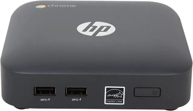 Alt view image 2 of 6 - HP Desktop PC Chromebox CB1-020 Intel Celeron 2955U 2GB DDR3 16GB SSD Intel HD Graphics Google Chrome OS