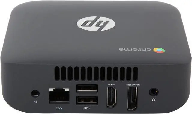 Alt view image 4 of 6 - HP Desktop PC Chromebox CB1-020 Intel Celeron 2955U 2GB DDR3 16GB SSD Intel HD Graphics Google Chrome OS
