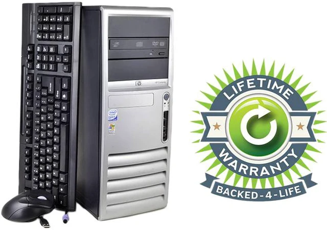 Refurbished: HP Compaq Desktop PC 1.80GHz 2GB 80GB HDD Windows 7 ...
