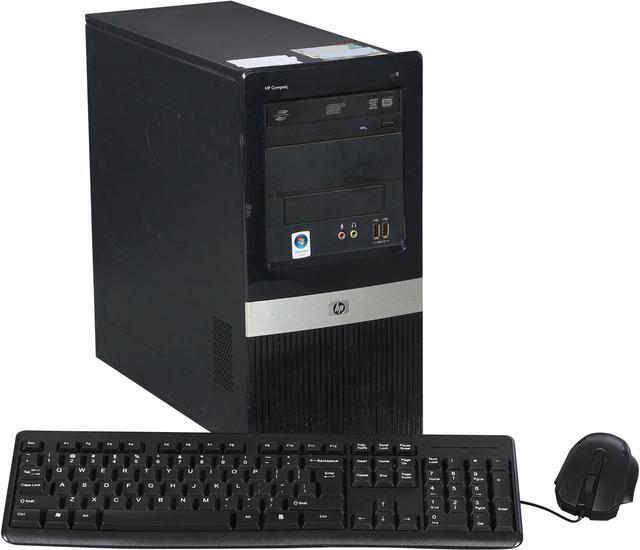 Main image of HP DX2400 [Microsoft Authorized Recertified] Desktop Tower with Intel Pentium Dual Core E2220 2.40 Ghz, 2GB RAM, 80GB HDD, DVDROM, Windows 7 Home 32 Bit
