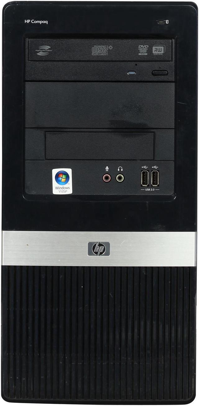 Alt view image 2 of 9 - HP DX2400 [Microsoft Authorized Recertified] Desktop Tower with Intel Pentium Dual Core E2220 2.40 Ghz, 2GB RAM, 80GB HDD, DVDROM, Windows 7 Home 32 Bit