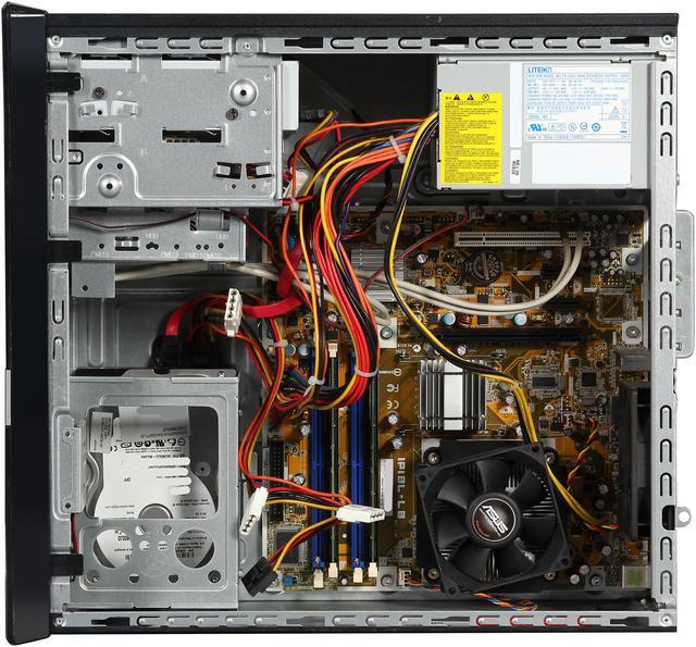 Alt view image 6 of 9 - HP DX2400 [Microsoft Authorized Recertified] Desktop Tower with Intel Pentium Dual Core E2220 2.40 Ghz, 2GB RAM, 80GB HDD, DVDROM, Windows 7 Home 32 Bit