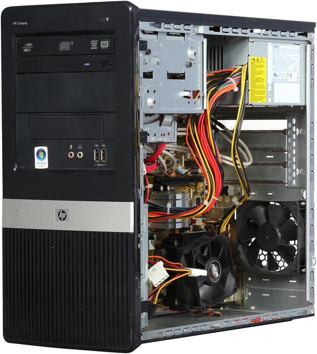 Alt view image 7 of 9 - HP DX2400 [Microsoft Authorized Recertified] Desktop Tower with Intel Pentium Dual Core E2220 2.40 Ghz, 2GB RAM, 80GB HDD, DVDROM, Windows 7 Home 32 Bit