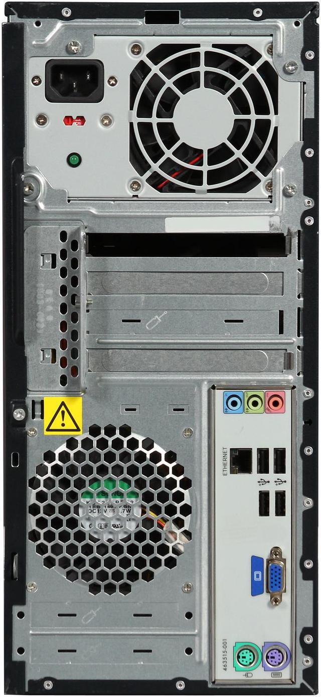 Alt view image 8 of 9 - HP DX2400 [Microsoft Authorized Recertified] Desktop Tower with Intel Pentium Dual Core E2220 2.40 Ghz, 2GB RAM, 80GB HDD, DVDROM, Windows 7 Home 32 Bit