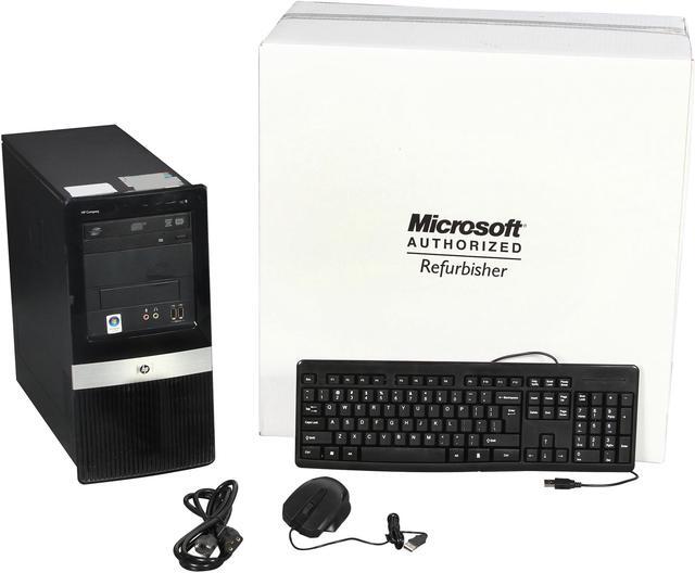 Alt view image 9 of 9 - HP DX2400 [Microsoft Authorized Recertified] Desktop Tower with Intel Pentium Dual Core E2220 2.40 Ghz, 2GB RAM, 80GB HDD, DVDROM, Windows 7 Home 32 Bit