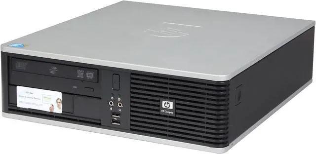 Alt view image 3 of 8 - HP DC7900 [Microsoft Authorized Recertified Off Lease] Small Form Factor Desktop PC with Intel Core 2 Duo E7500 2.93Ghz, 4GB DDR2 RAM, 2TB HDD, Windows 7 Professional 64 Bit