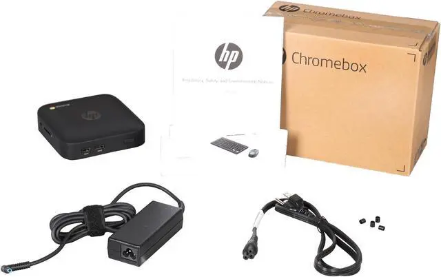 Alt view image 6 of 6 - HP Desktop Computer Chromebox (J5N49UT#ABA) Celeron 2955U (1.4 GHz) 2 GB DDR3 16 GB SSD Google Chrome OS