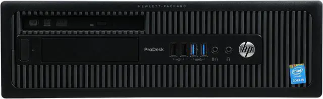 Alt view image 3 of 8 - HP Desktop Computer ProDesk 600 G1 Small Form Factor (G5R60UT#ABA) Intel Core i5 4590 (3.30 GHz) 4 GB DDR3 500 GB HDD Intel HD Graphics 4600 Windows 7 Professional with Windows 8.1 Pro upgradable