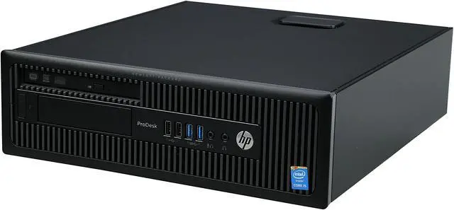 Alt view image 4 of 8 - HP Desktop Computer ProDesk 600 G1 Small Form Factor (G5R60UT#ABA) Intel Core i5 4590 (3.30 GHz) 4 GB DDR3 500 GB HDD Intel HD Graphics 4600 Windows 7 Professional with Windows 8.1 Pro upgradable