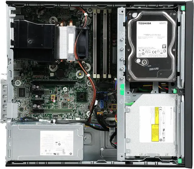 Alt view image 8 of 8 - HP Desktop Computer ProDesk 600 G1 Small Form Factor (G5R60UT#ABA) Intel Core i5 4590 (3.30 GHz) 4 GB DDR3 500 GB HDD Intel HD Graphics 4600 Windows 7 Professional with Windows 8.1 Pro upgradable