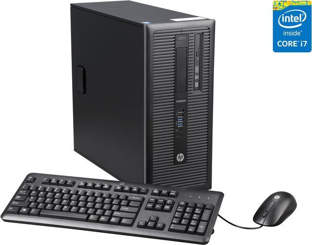 HP Desktop PC EliteDesk 800 G1 Intel Core i7 4th Gen 4790 (3.60GHz