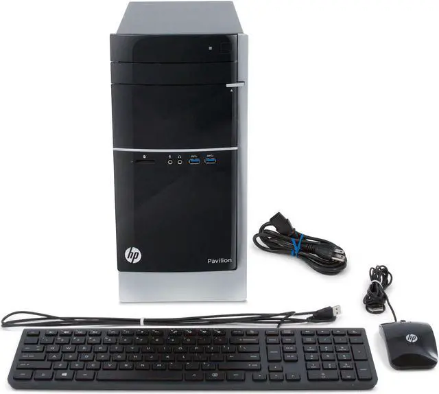 Alt view image 3 of 5 - HP Desktop PC Pavilion 500-217C (F3D66AAR#ABA) AMD A8-6500 8GB 1TB HDD AMD Radeon HD 8570D Windows 8 64-bit
