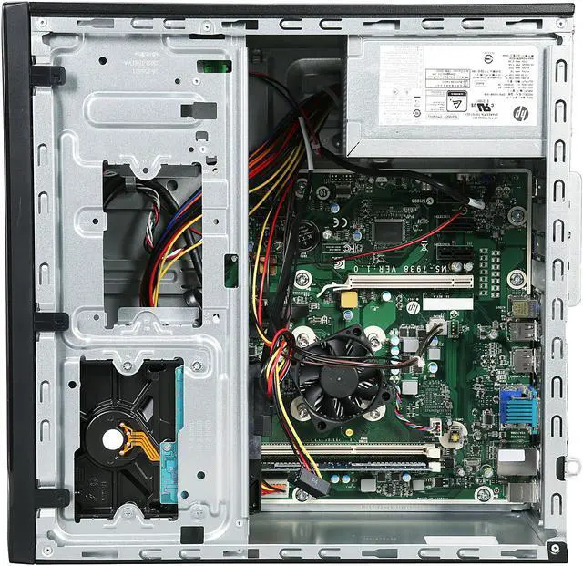 Alt view image 6 of 9 - HP Desktop Computer ProDesk 405 G2 Microtower (J6D48UT#ABA) A8-Series APU A8-6410 (2.00 GHz) 4 GB DDR3 500 GB HDD AMD Radeon HD 8400 Windows 8.1 Pro 64-Bit