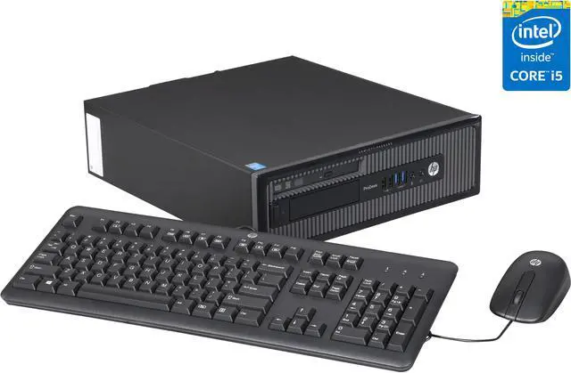 HP Desktop PC ProDesk 400 G1 (J6D33UT#ABA) Intel Core i5-4590 4GB