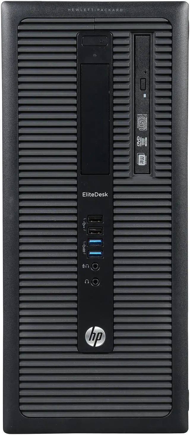 Alt view image 2 of 10 - HP Desktop PC J6D89UT#ABA Intel Core i5-4590 4GB DDR3 500GB HDD Intel HD Graphics 4600 Windows 7 Professional 64-Bit with Windows 8.1 Pro License