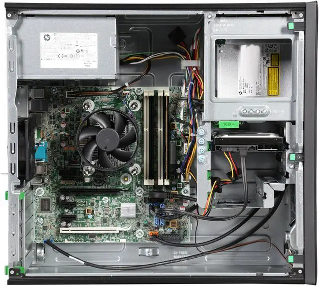 Alt view image 6 of 10 - HP Desktop PC J6D89UT#ABA Intel Core i5-4590 4GB DDR3 500GB HDD Intel HD Graphics 4600 Windows 7 Professional 64-Bit with Windows 8.1 Pro License