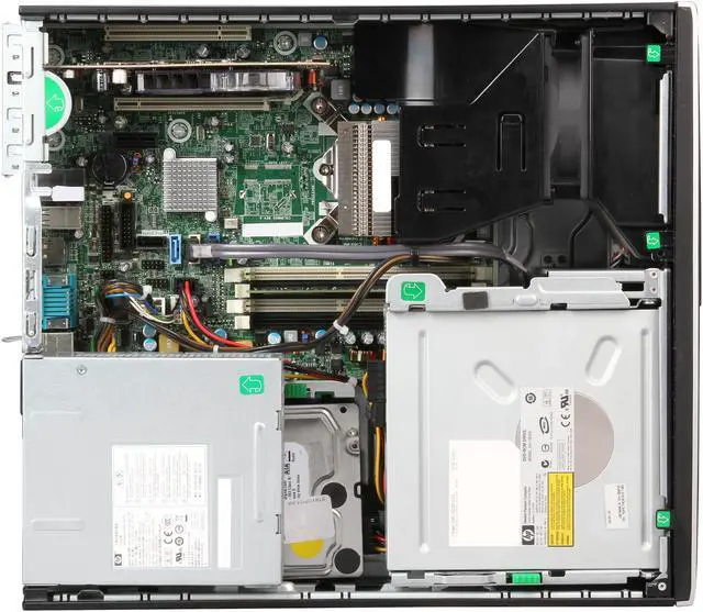 Alt view image 7 of 8 - HP 8100 Elite [Microsoft Authorized Recertified] Small Form Factor Desktop PC with Quad Core Intel Core i5-760 2.80Ghz (3.33Ghz Turbo), 4GB RAM, 1TB HDD, DVDROM, Windows 7 Professional 64 Bit