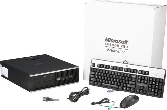 Alt view image 8 of 8 - HP 8100 Elite [Microsoft Authorized Recertified] Small Form Factor Desktop PC with Quad Core Intel Core i5-760 2.80Ghz (3.33Ghz Turbo), 4GB RAM, 1TB HDD, DVDROM, Windows 7 Professional 64 Bit