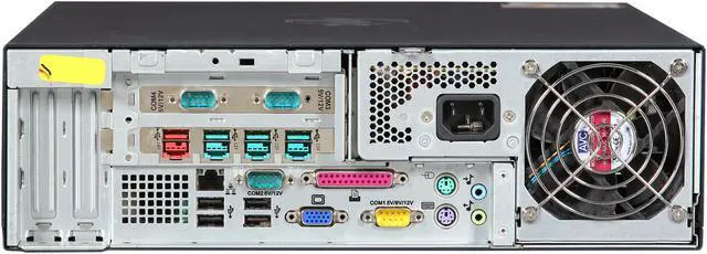 Alt view image 5 of 8 - HP RP5700 [Microsoft Authorized Recertified] Point of Sale Desktop PC with Intel Core 2 Duo 1.8Ghz, 4GB RAM, 160GB HDD, DVDRW, 3 Powered USB 2.0 +12V, 1 Powered USB 2.0 +24V, Windows 7 Pro 64 Bit