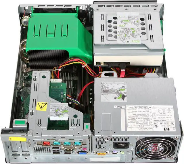 Alt view image 6 of 8 - HP RP5700 [Microsoft Authorized Recertified] Point of Sale Desktop PC with Intel Core 2 Duo 1.8Ghz, 4GB RAM, 160GB HDD, DVDRW, 3 Powered USB 2.0 +12V, 1 Powered USB 2.0 +24V, Windows 7 Pro 64 Bit
