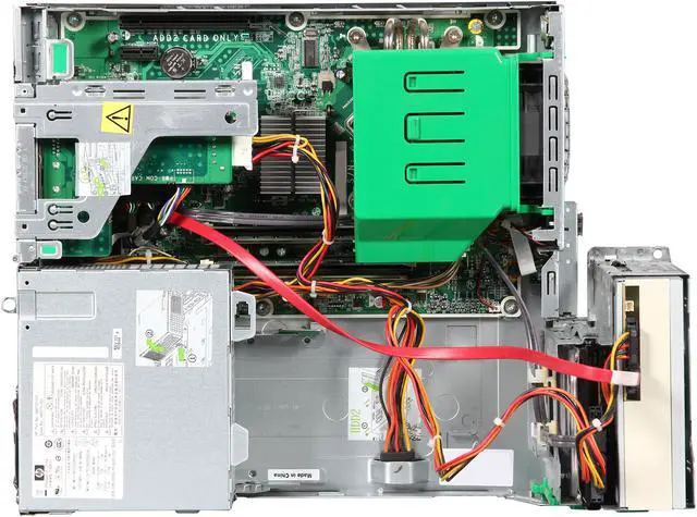 Alt view image 7 of 8 - HP RP5700 [Microsoft Authorized Recertified] Point of Sale Desktop PC with Intel Core 2 Duo 1.8Ghz, 4GB RAM, 160GB HDD, DVDRW, 3 Powered USB 2.0 +12V, 1 Powered USB 2.0 +24V, Windows 7 Pro 64 Bit