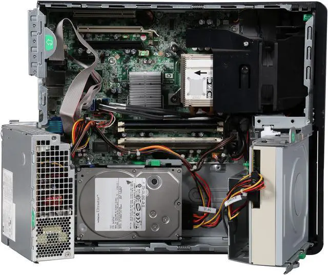 Alt view image 7 of 14 - HP DC7900 Small Form Factor Desktop PC Bundle with Core 2 Duo 3.0GHz, 4GB Memory, 1TB HDD, Windows 7 Professional 64-Bit.
22" HP ZR22W Widescreen LCD, keyboard and mouse included
