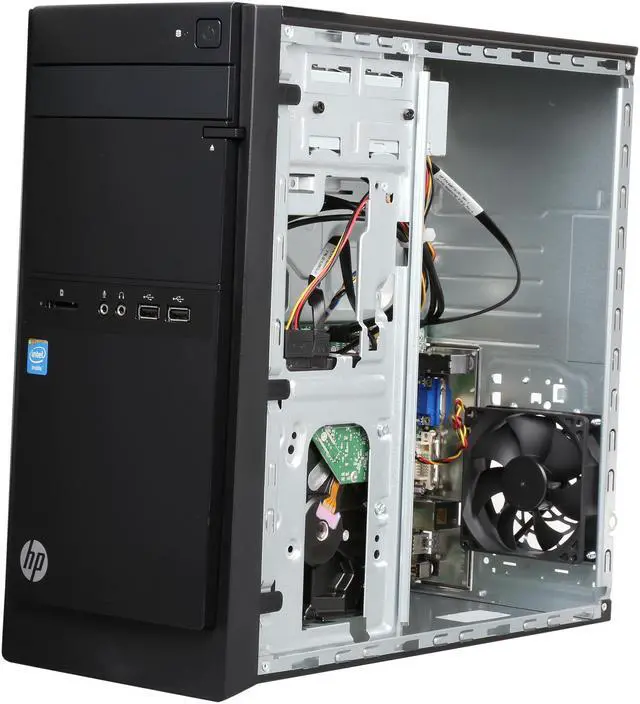 Alt view image 8 of 9 - HP Desktop PC 110-430 (J4W31AA#ABA) Intel Celeron J1800 4 GB DDR3L 500GB HDD Intel HD Graphics Windows 8.1 64-Bit