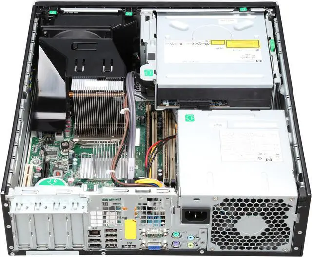 Alt view image 6 of 8 - HP 6000 Pro Small Form Factor Desktop PC with Dual Core 2.93GHz 4GB RAM 250GB HDD DVD ROM Windows 7 Professional 64-Bit